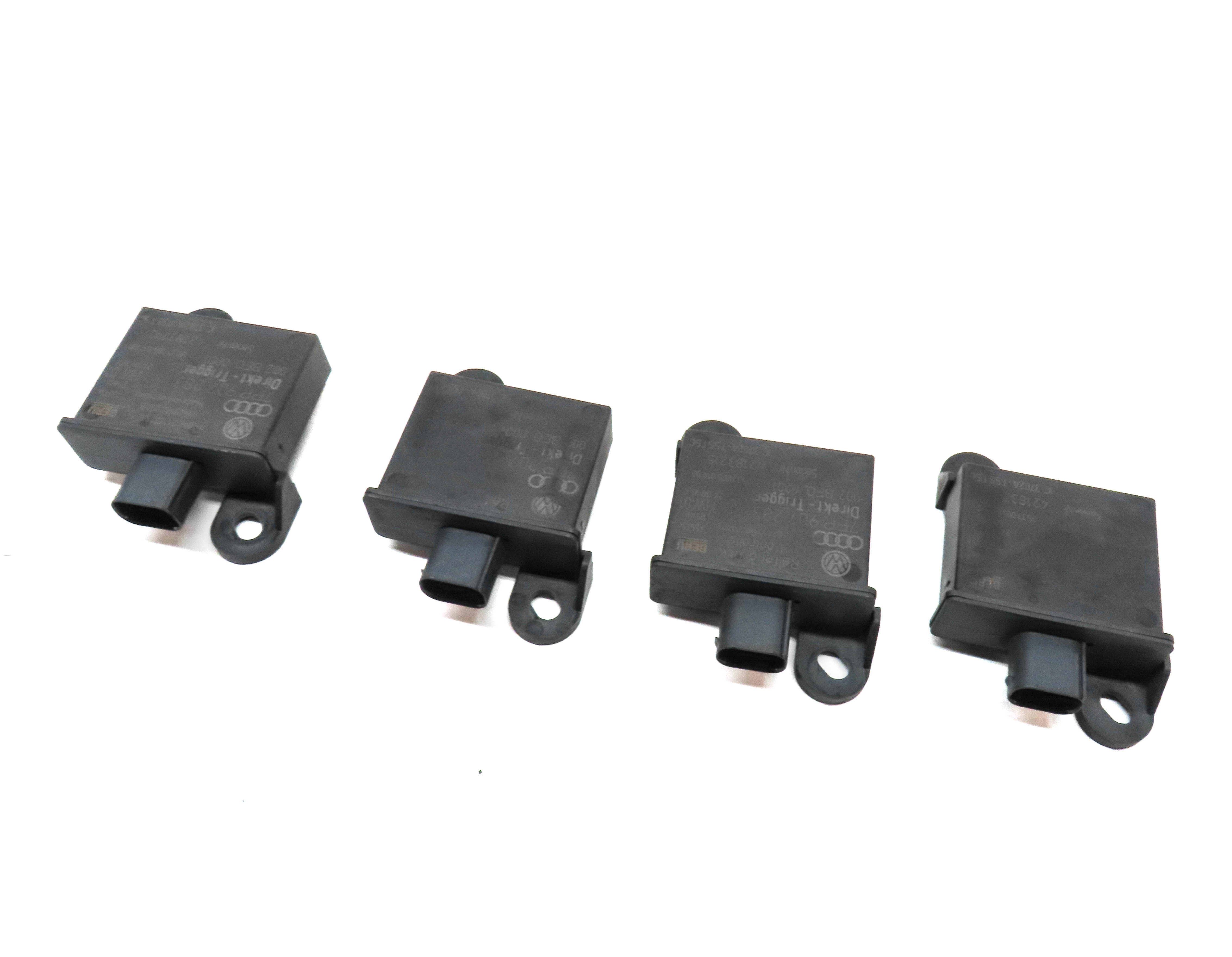 2011 PORSCHE CAYENNE HYBRID (958) TIRE PRESSURE MONITOR TPMS TRANSMITTER SET 4 — exact item pictured